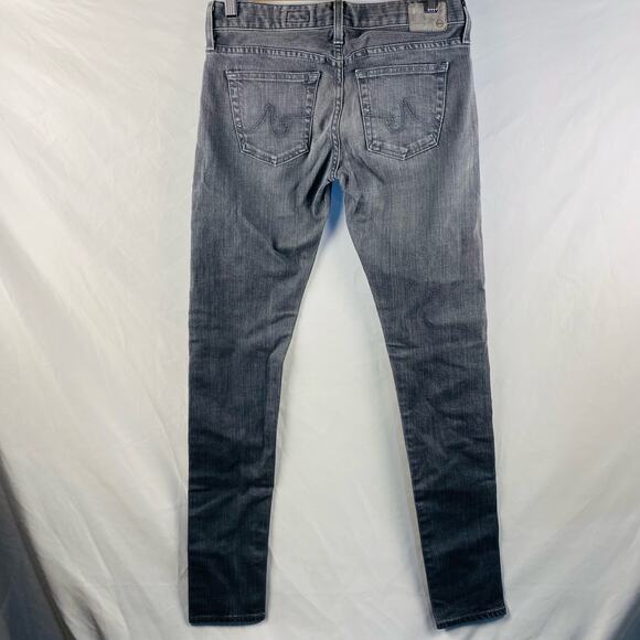 Adriano Goldschmeid Gray The Nikki Relaxed Skinny Jeans Size‎ 25R - Picture 6 of 9